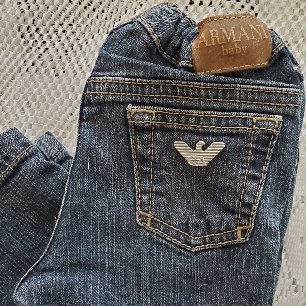 Baby Armani denim jeans